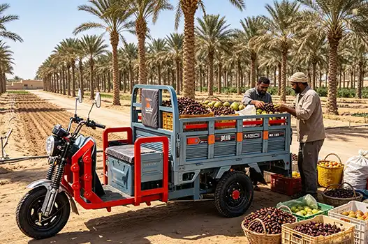 Best Electric Tricycle with Riveted Frame for Delivery Fleets